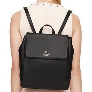 Kate Spade Black Grant Park Callen Backpack Bag